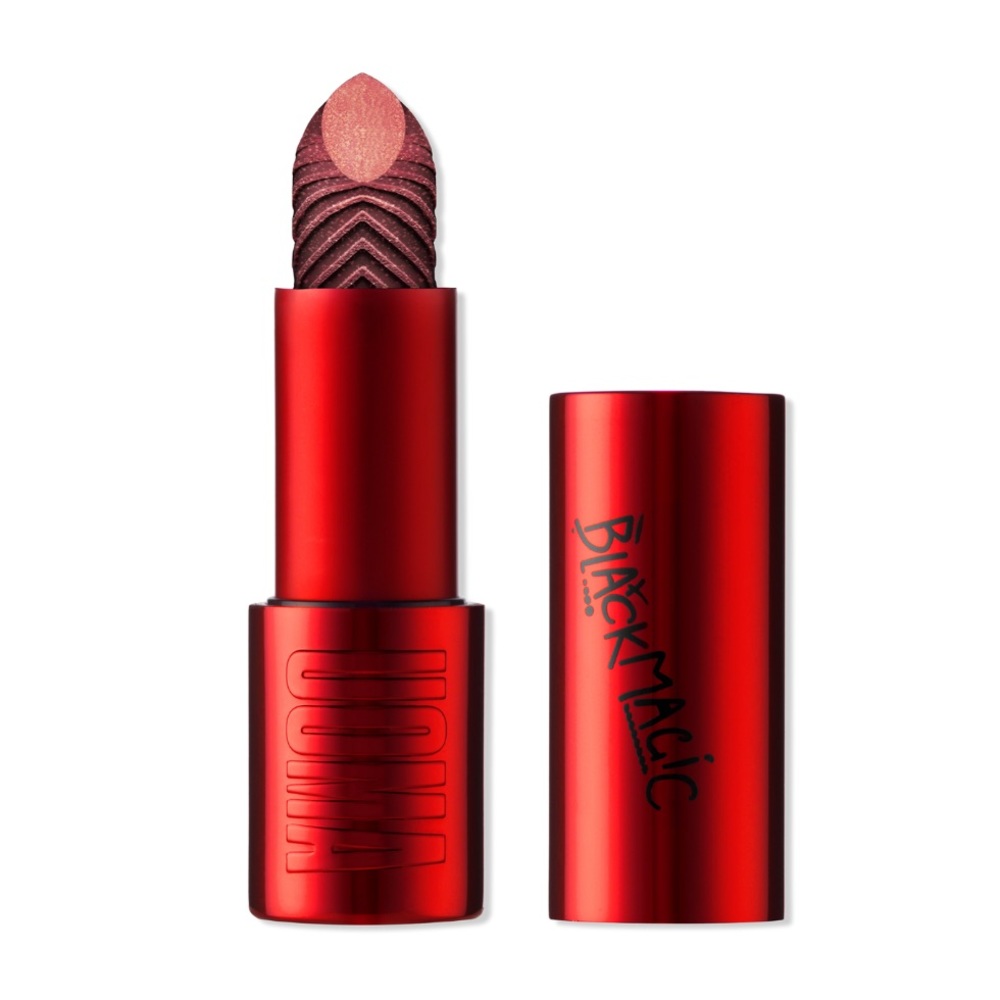 $10❤️‍🔥 LAST 1! UOMA Black Magic Hipnotic Impact High Shine Lipstick DIVINE NEW